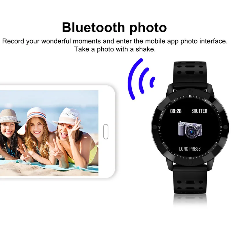 

Men Smart Watch Heart Rate Monitor Waterproof Pedometer Man Wrist Watch Sports Women Intelligent Bracelet Bluetooth Smartwatch
