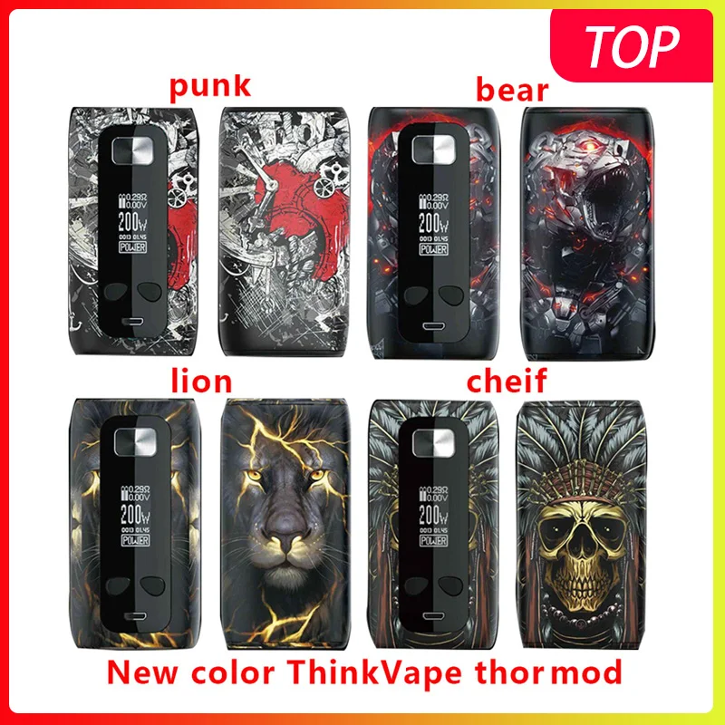 Электронная сигарета Thinkvape Thor 200 Вт блок контроля температуры режим Think Vape Bypass 510