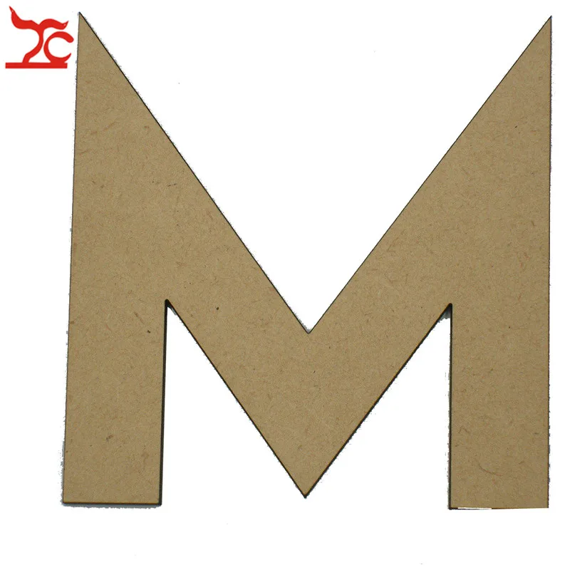 M 30cm Творческий 30 см большой деревянный буквы слова DIY деревянные буквы Алфавит имя лем для ювелирного магазина бренд тег настенный дисплей полка стенд - Цвет: M 30cm
