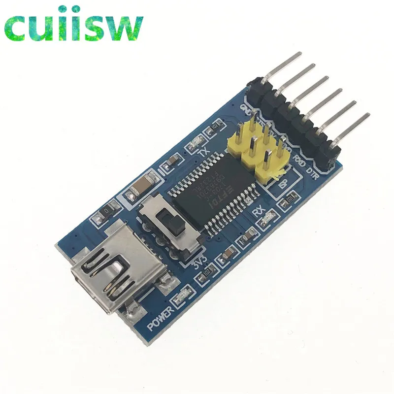 1 шт. Базовая плата преобразователя для arduino FTDI FT232RL USB в TTL последовательный IC
