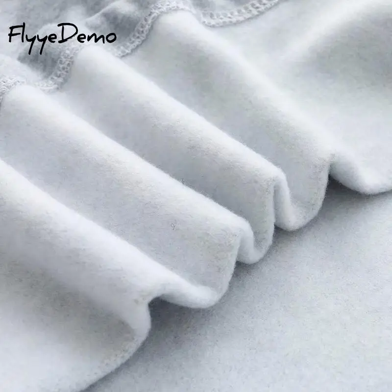 Зимнее теплое флисовое платье для женщин 2019 воротник стойка длинный рукав