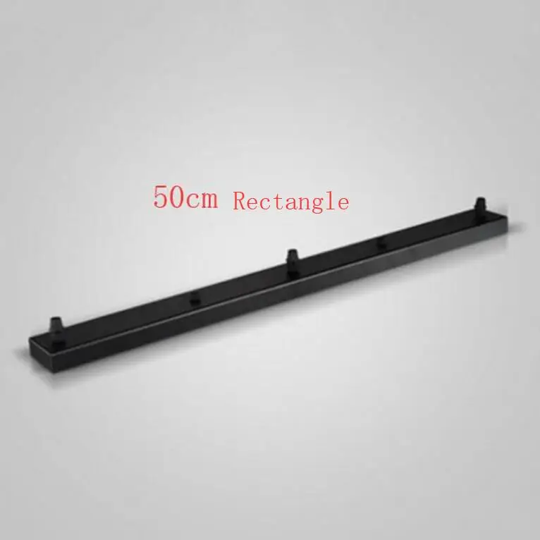 Rectangle 50cm Черный золотой ретро полый подвесной светильник s Лофт лампа резной кленовый лист металлический подвесной светильник E27 бар столовая винтажная Подвесная лампа - Цвет корпуса: Rectangle 50cm