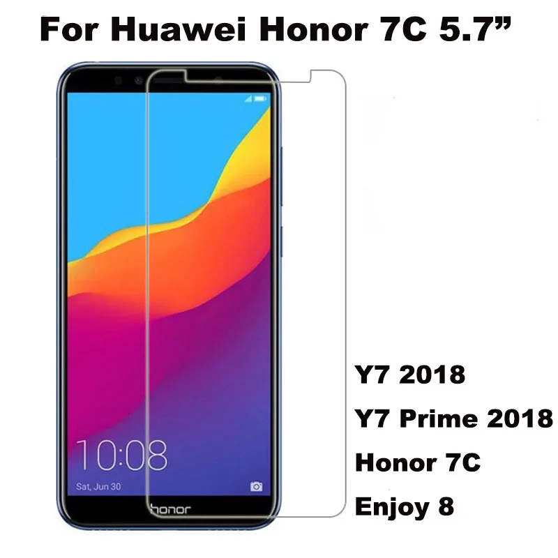 

Tempered Glass Huawei Honor 7C Russian Version Cover Screen Protector film For Huawei Honor 7C Glass Huawei AUM-L41 5.7inch