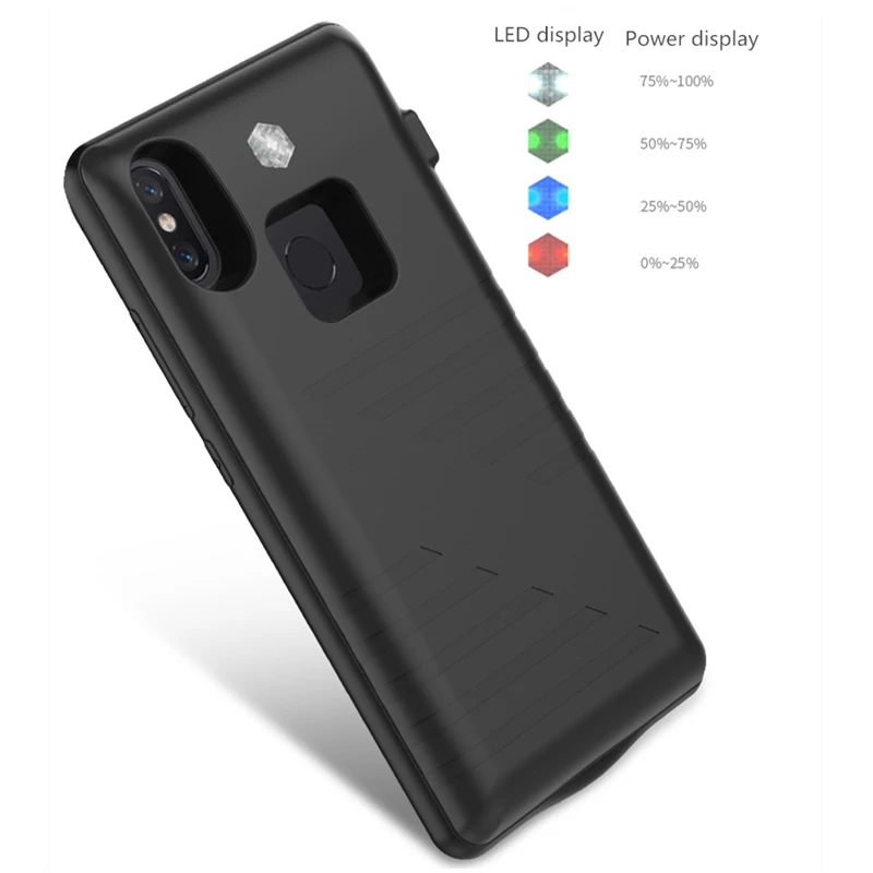 Портативное зарядное устройство NTSPACE 6800 мАч чехол для XIAOMI Mi 8 чехлы зарядки