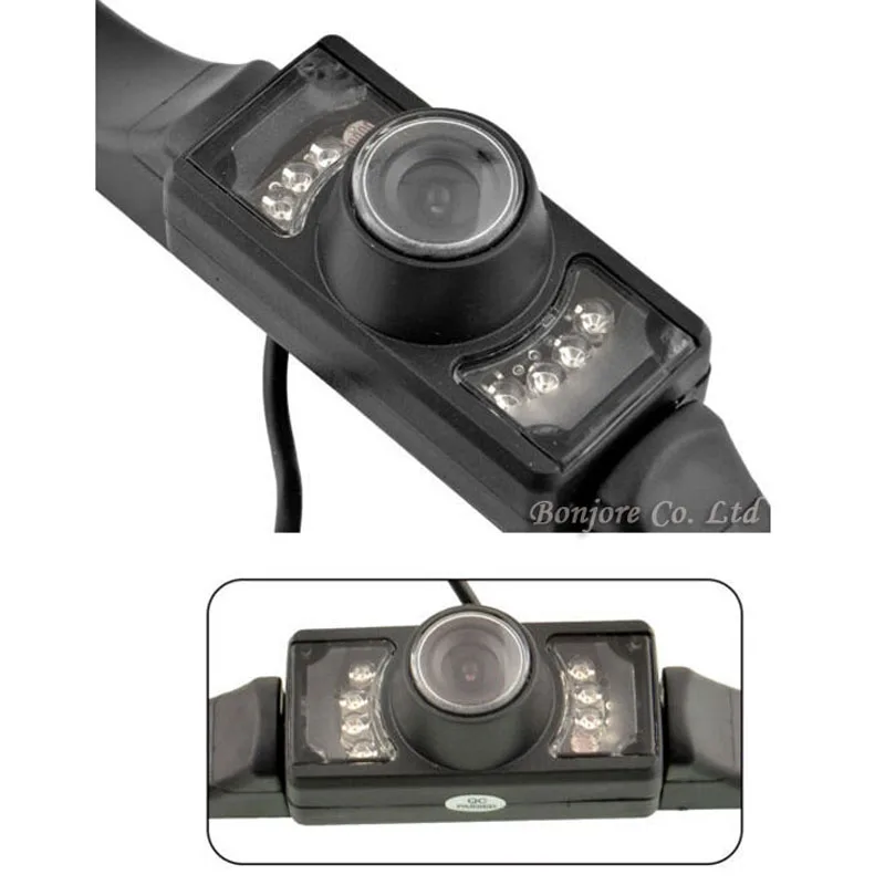 

Koorinwoo LCD Monitor Rearview Car Parking Reverse Probes Buzzer System BACK 4 Sensor 22MM Flat Sensor For Vehicle Car Detector