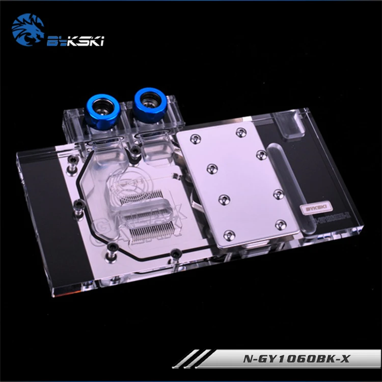 Водный блок Bykski для Galaxy Geforce 1060 Gainword GTX GPU поддерживает синхронизацию M/B охлаждение