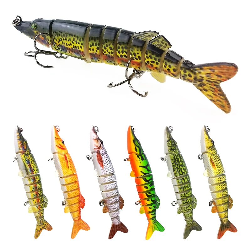 4 72 Swimbait мульти Соединенные искусственные рыболовные приманки Крючки воблеры