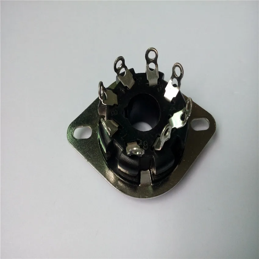 8 шт. бакелитовое покрытие электронная трубка розетка S8WPF pin для KT88 6550 6SN7 EL34|outlet|outlet