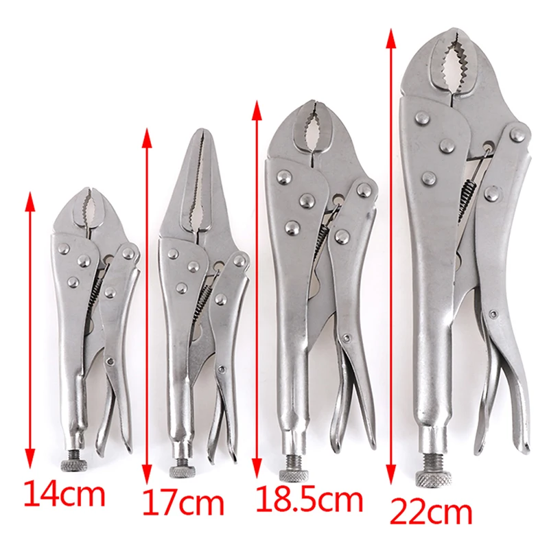 

1PC NEW 5/7/9/10 Inch Carbon Steel Adjustable C Clamp Locking Vice Grips Pliers Tool