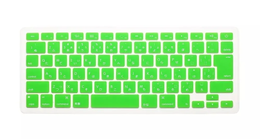 Для Mac Book клавиатура для Macbook Air Pro retina 13 15 17 протектор японский английский японский Японская Клавиатура крышка