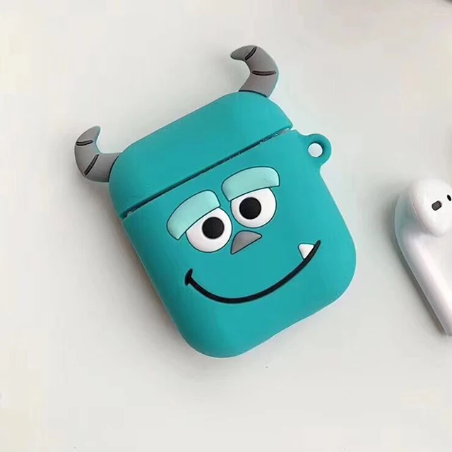 Hairy 6 3D мультфильм беспроводной Bluetooth чехол для наушников для Apple AirPods силиконовый зарядный чехол для наушников Защитный чехол для AirPods - Цвет: Hairy 6