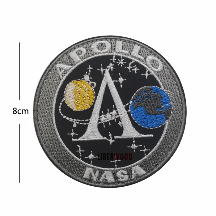 G SPACE "Аполлон" патч коллаж Apollo 1, 7, 8, 9, 10, 11, 12, 13, 14, 15, 16, 17, астронавт космический костюм программы сувенирная нашивка значок - Цвет: G