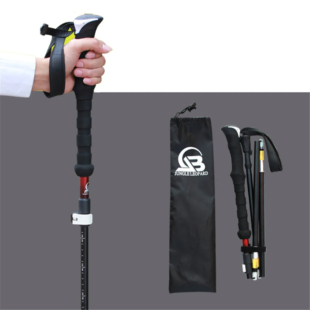 Трости из алюминиевого сплава 4 секции регулируемые трости ручка