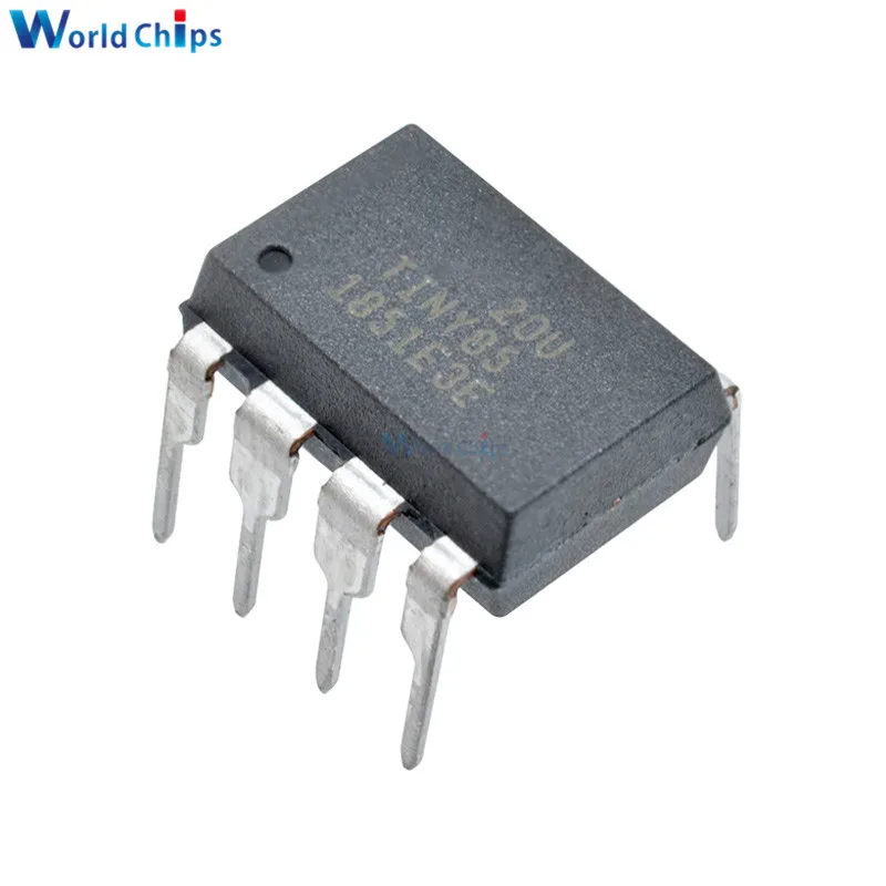Микроконтроллер IC 1 шт./лот 8 бит ATTINY85 20 МГц пин в наличии|Интегральные схемы| |