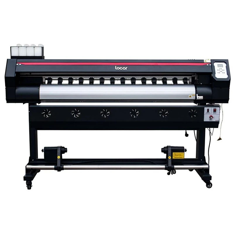 Good Cheap Locor 1.6m Flex Printing Machine Large Format Plotter XP600 Vinyl Sticker Printer PVC Banner Poster Printing Machine