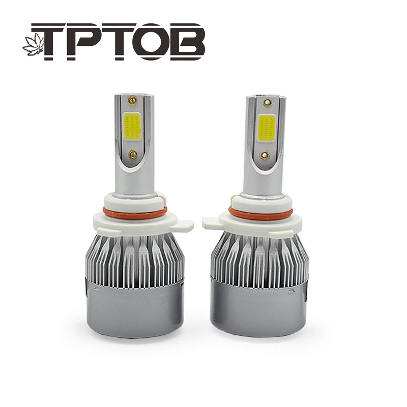 TPTOB C6 60 Вт H4 H7 светодиодсветильник Автомобильные фары Противотуманные 6000K/8000K
