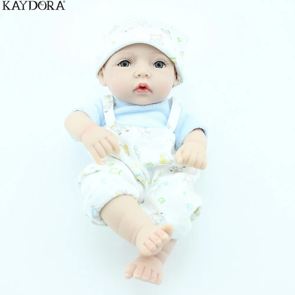 KAYDORA 10 дюймов новая силиконовая кукла для новорожденных имитация мягкий винил