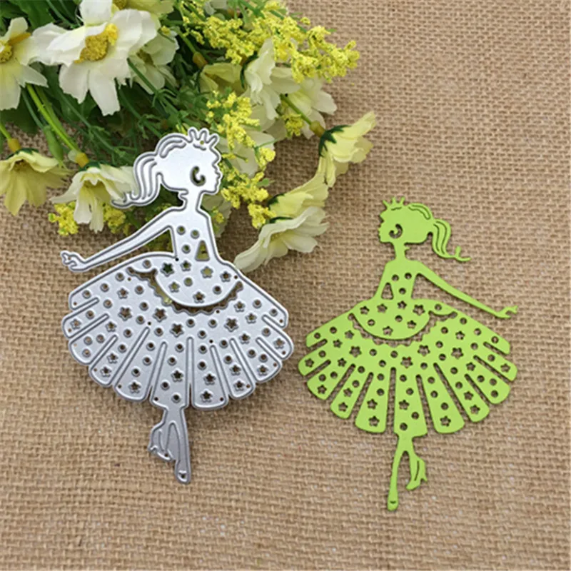 Little Princess Metal Cutting Dies Stencil Scrapbooking Photo Album Card Paper Embossing Craft DIY | Дом и сад