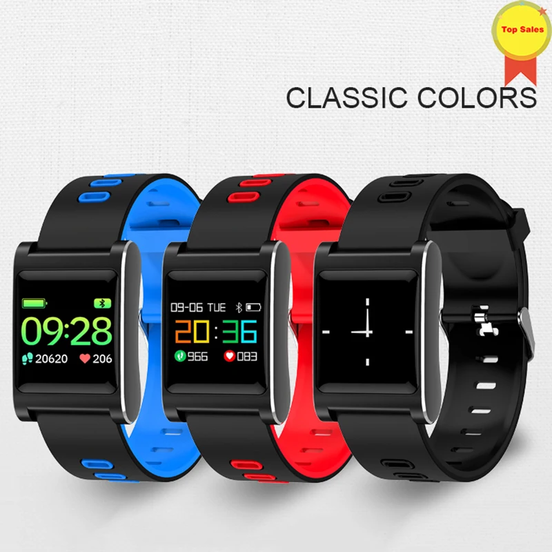 Оригинальные заводские Смарт-часы smartband умный браслет мужской с цветным экраном 1