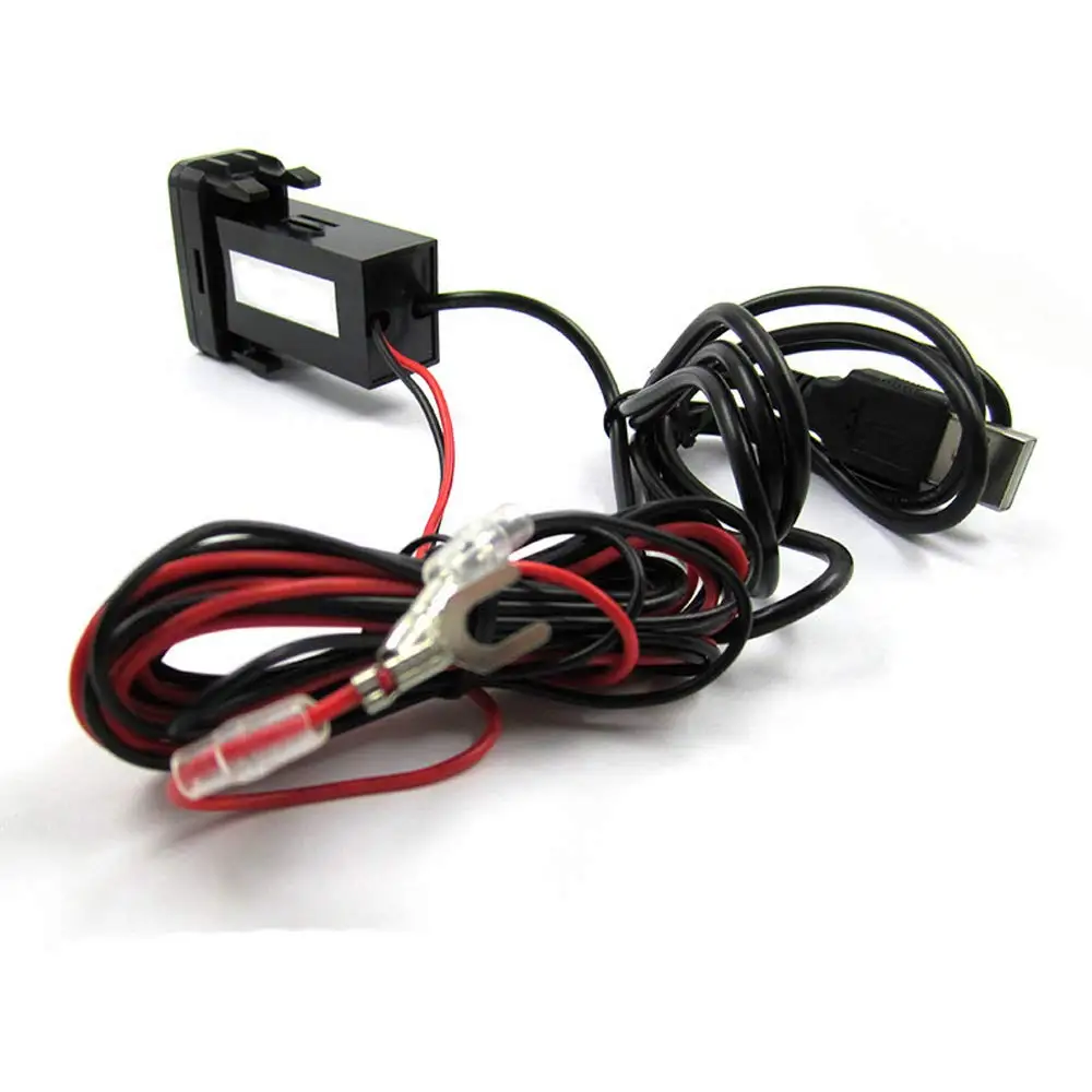 USB зарядное устройство для автомобиля 5 в 2 1 А разъем Audi Mitsubishi ASX Fortis Lancer Pajero Sport