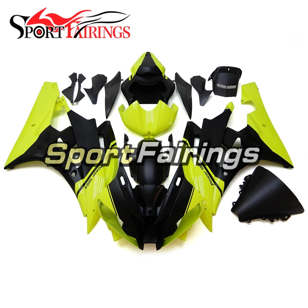 Инъекции Обтекатели для Yamaha YZF 600 R6 2006 2007 06 07 пластик ABS мотоцикл обтекатель