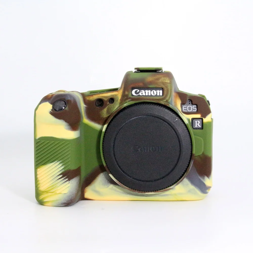 Силиконовый чехол для камеры Canon EOS 200D R 3000D 5D4 1300D 77D 80D 7D2 5D3 5DS 5DR 600D 650D 6D2 EOSM3 G7XMarkII