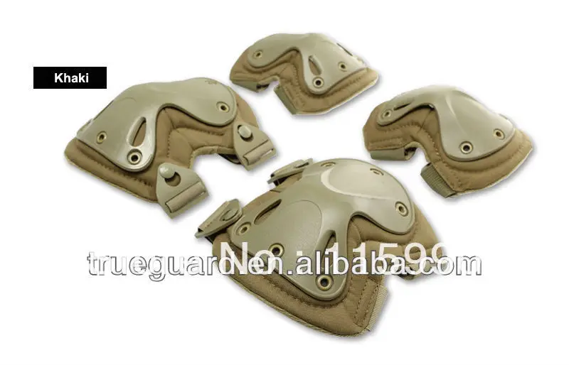 Тактические наколенники и налокотники защитный комплект армейские P CB Black OD