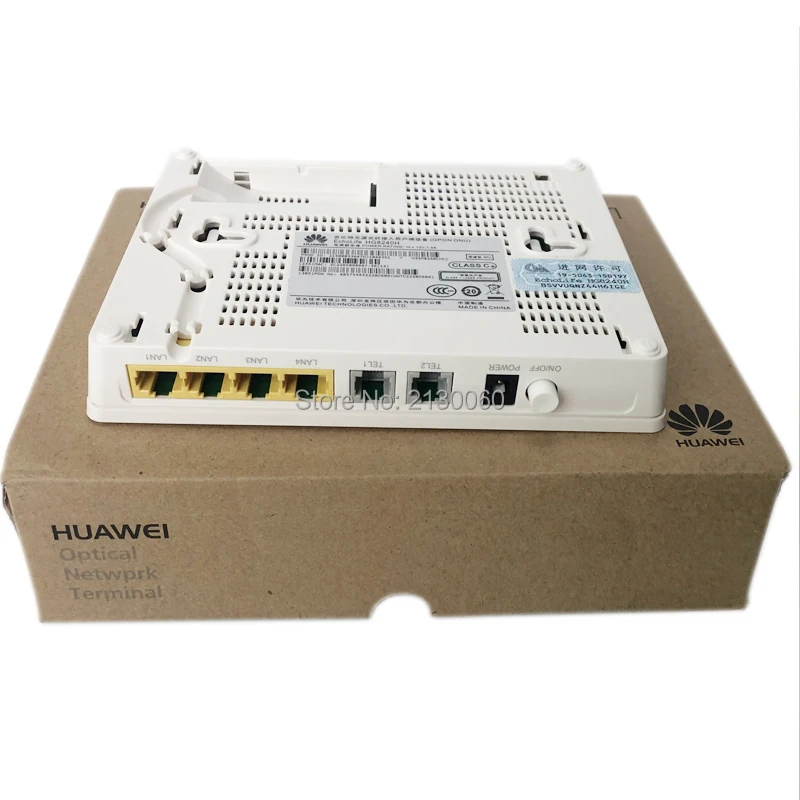 10 шт. маршрутизатор HGU HG8240H GPON ONU ONT FTTH 4GE + 2Tel SC UPC PON порт аналогичный функции HG8245H
