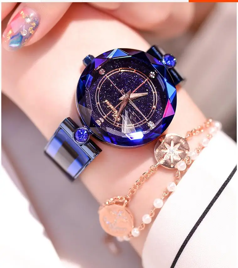 2019 Роскошные Брендовые женские часы со стразами с драгоценным камнем кварцевые 3D