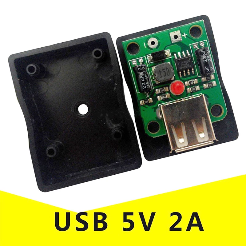 USB, зарядное устройство солнечной Мощность Зарядное устройство регулятор понижающий контроллер с источником питания от постоянного тока, 6 V-20 V 18V 5V 2A Панели солнечные регулятор складная сумка для хранения с крышкой винта