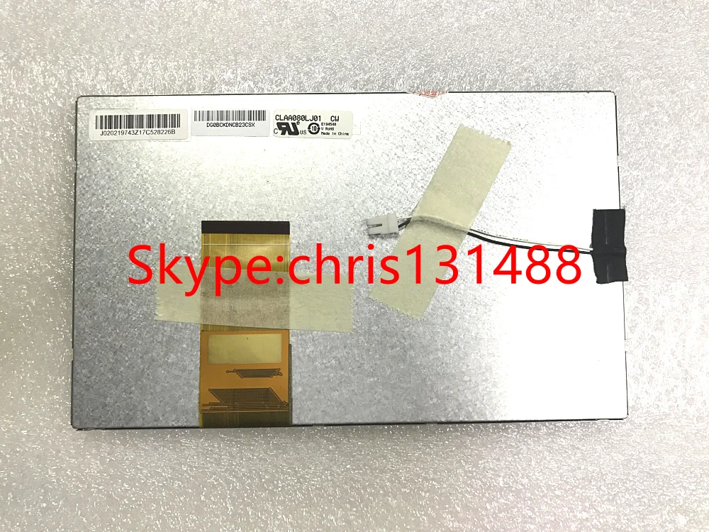 CPT 8 0 дюймовый TFT ЖК экран CLAA080LJ01CW CLAA080LJ01 CW 800 RGB * 480 WVGA без сенсорной панели|lcd tft