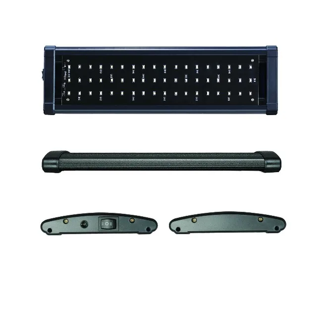 LED-300 30-92 см 100-240 В аквариумный светодиодный светильник ing Fish Tank светильник с выдвижными кронштейнами белый и синий светодиодный s подходит для аквариума - Цвет: LED-300