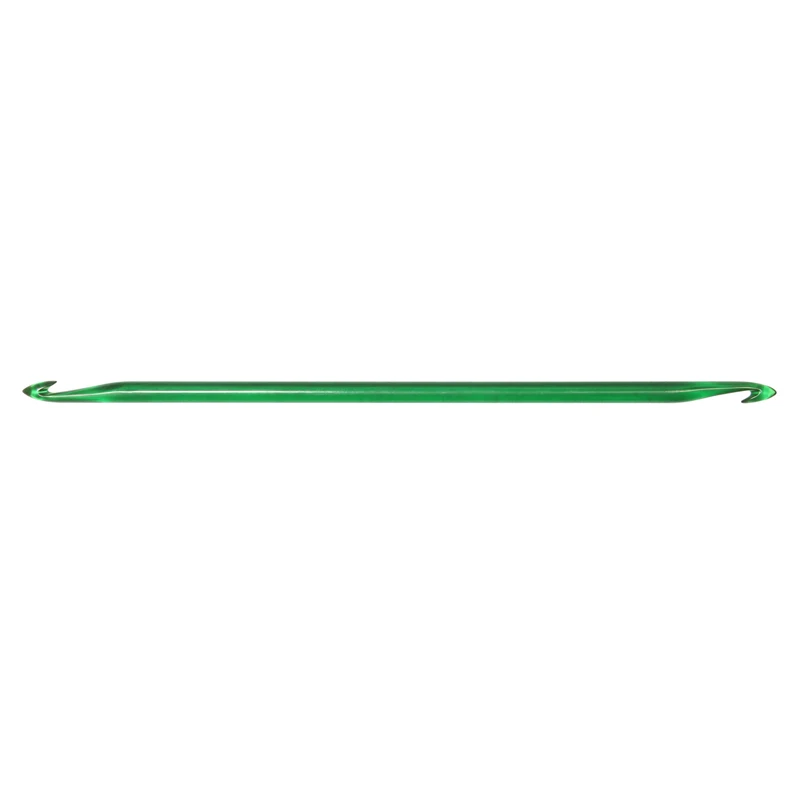9.0 mm Knitpro Trendz 30 см крючки для вязания крючком двухсторонние иглы красочные акриловые спицы - Color: 9.0 mm