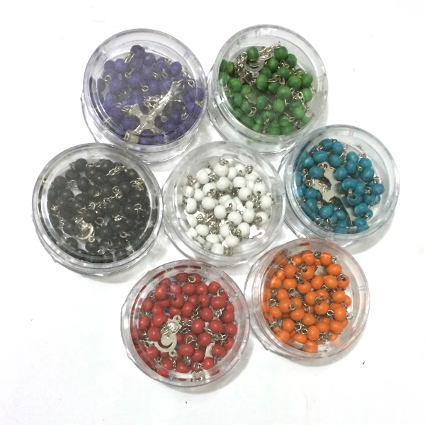 Оптовая продажа 12 шт./лот разноцветные черные деревянные бусины Четки Ожерелье