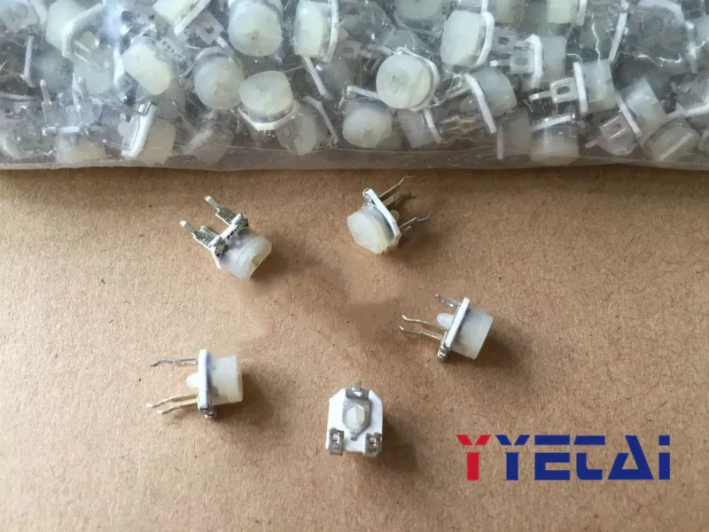 

NEW Ceramic Adjustable Resistor Potentiometer 065 Horizontal 1K (102)