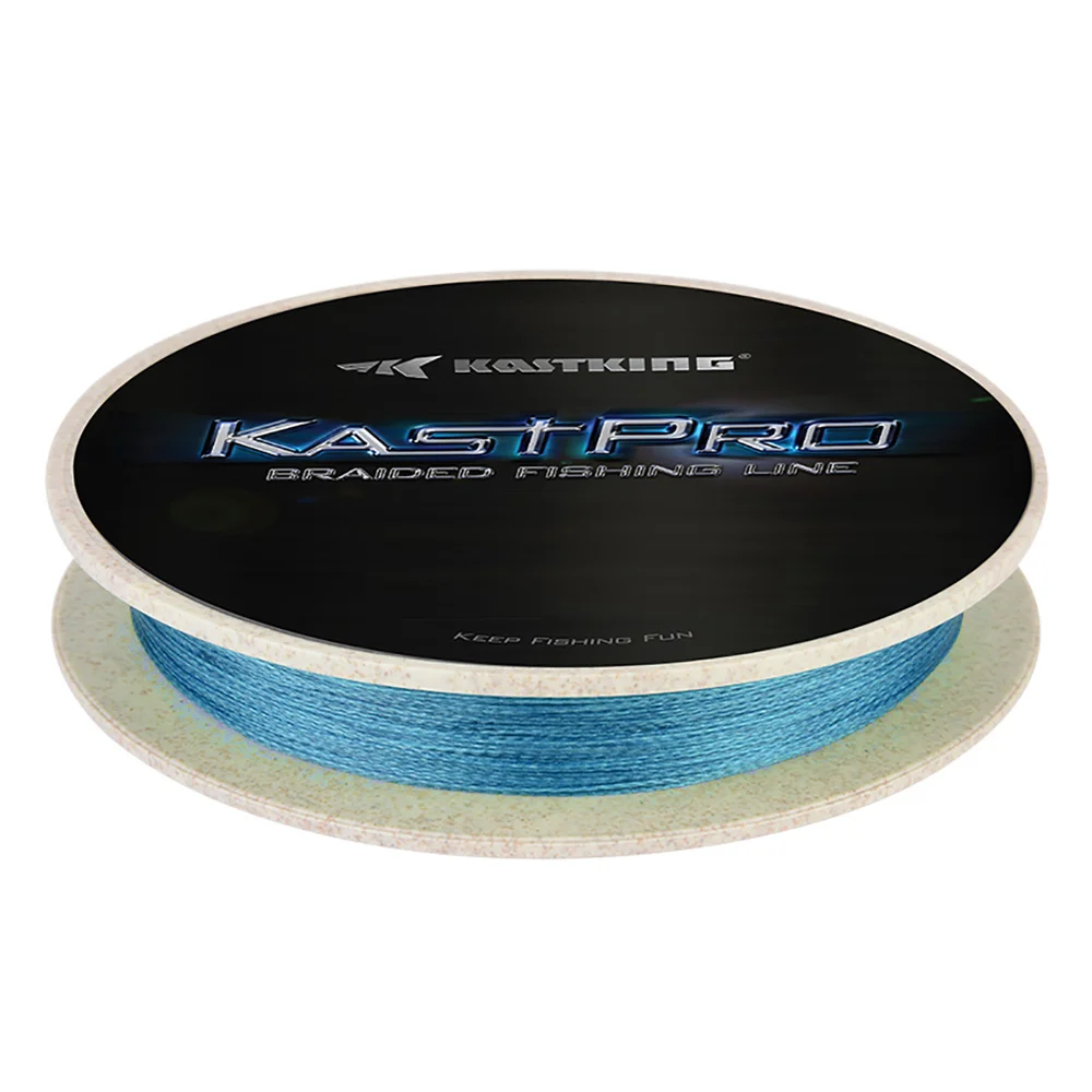 Blue KastKing KastPro 4 нити 8-80 фунтов 150 м 300 м, круглая и гладкая многотуфная ПЭ плетеная леска, многофиламентные лески - Цвет: Blue