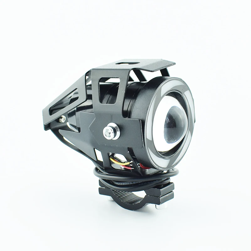 Фара для мотоцикла Huiermeimi 2 шт. 125 Вт 3000 МВт светодиодная фара 12 В U7 5 цветов езды на