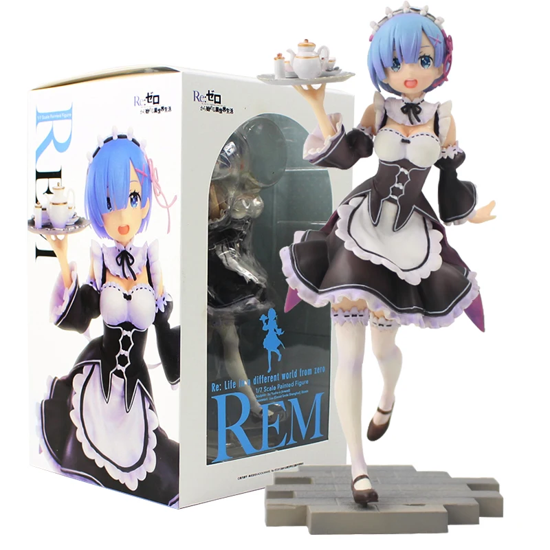 Аниме Re:Life In A Different World From Zero Rem 1/7 раскрашенная фигурка ПВХ экшн-фигурка