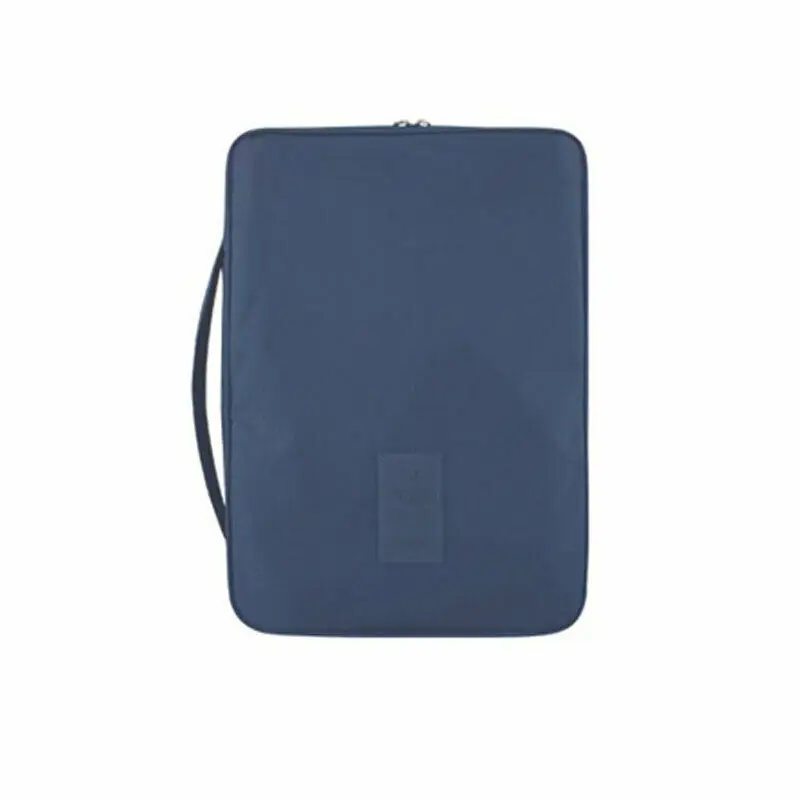 Navy Blue Мужская Портативная сумка для путешествий с рубашкой и галстуком, сумка-контейнер для деловых поездок, Чехол для багажа - Цвет: Navy Blue