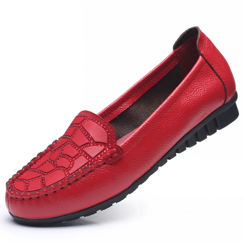 OKH/весенне осенние лоферы на плоской подошве высокого качества из коровьей кожи