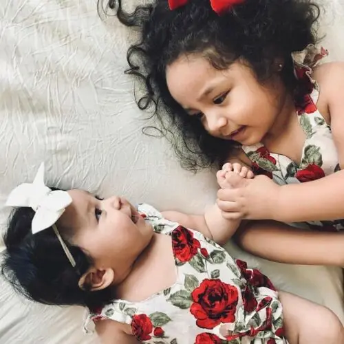 Летняя однотонная Одежда для новорожденных девочек с цветочным рисунком | Мать и