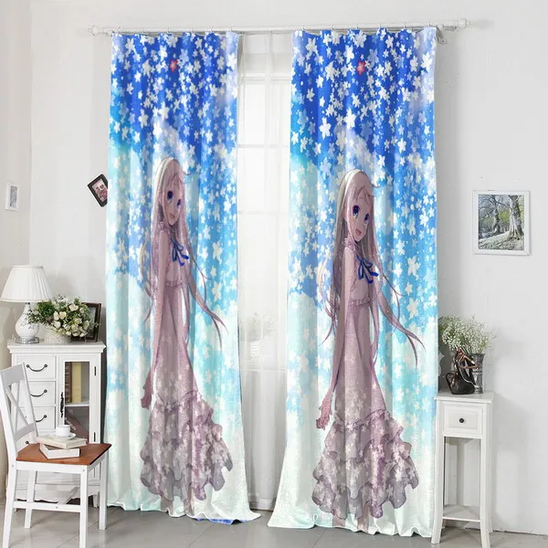 Домашний декор Anohana аниме Honma Meiko 120*200 см Ткань из молочного волокна оконная