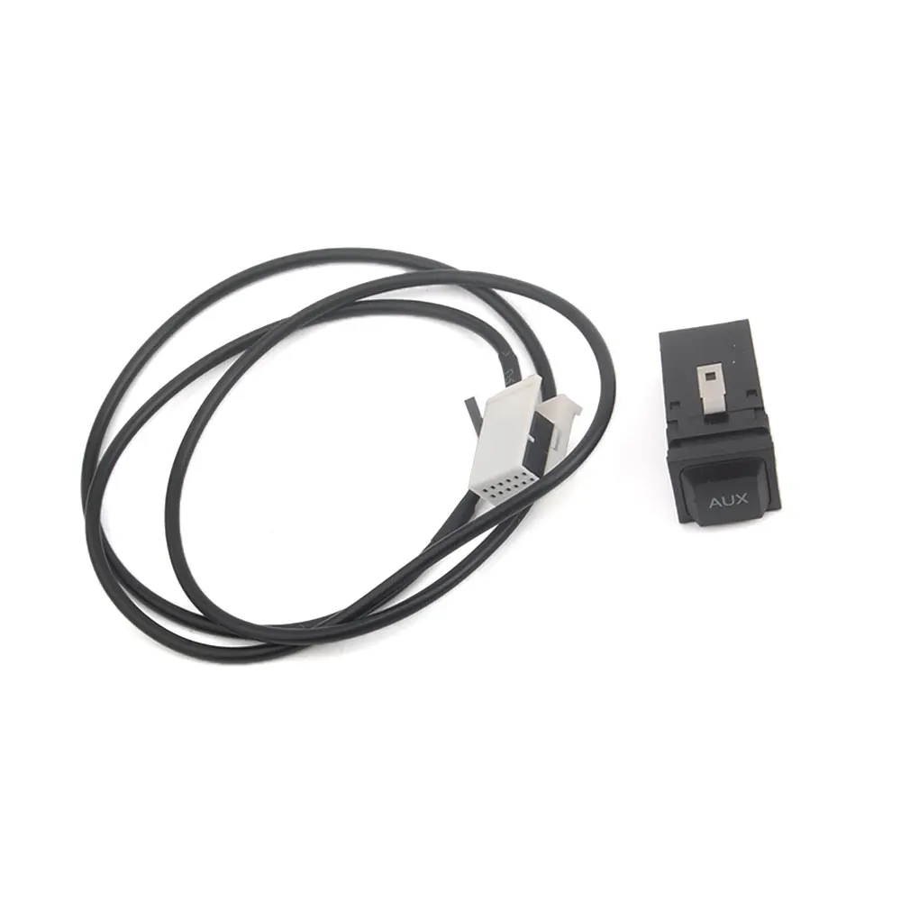 Для Volkswagen Jetta Tiguan MK5 Golf GTI автомобильный аудио AUX USB переключатель + кабель 5KD035724 для