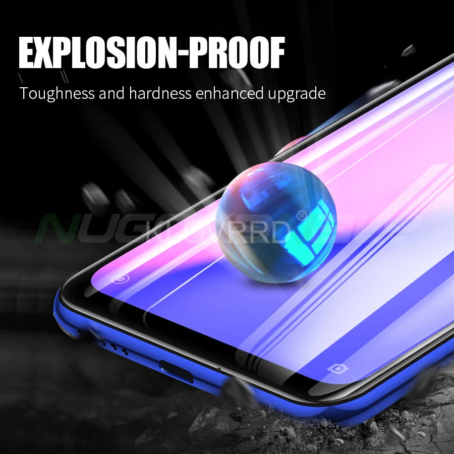 6D для Xiaomi mi 9 8 SE A2 Lite Поко Pocophone F1 красный Примечание 7 6 5 Pro полный клейкая Обложка