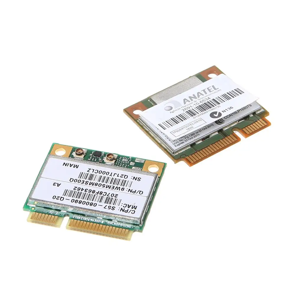 Atheros AR9832 AR5BHB116 2 4/5 ГГц одноchip 300 Мбит/с 802.11n MINI PCI E беспроводная карта Wi Fi WLAN