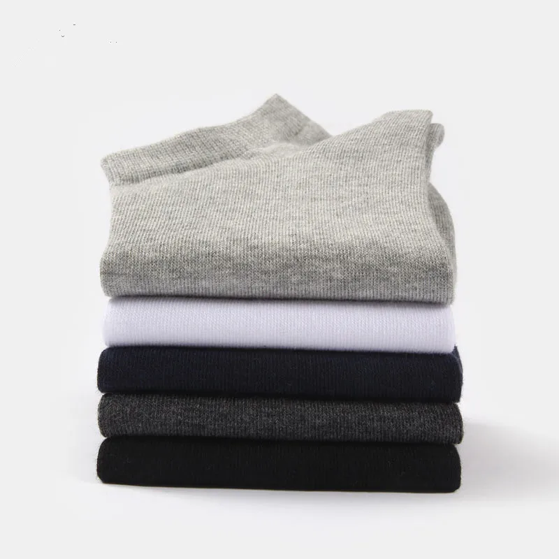 Модные мужские удобные носки из хлопка невидимые до лодыжки летние дышащие