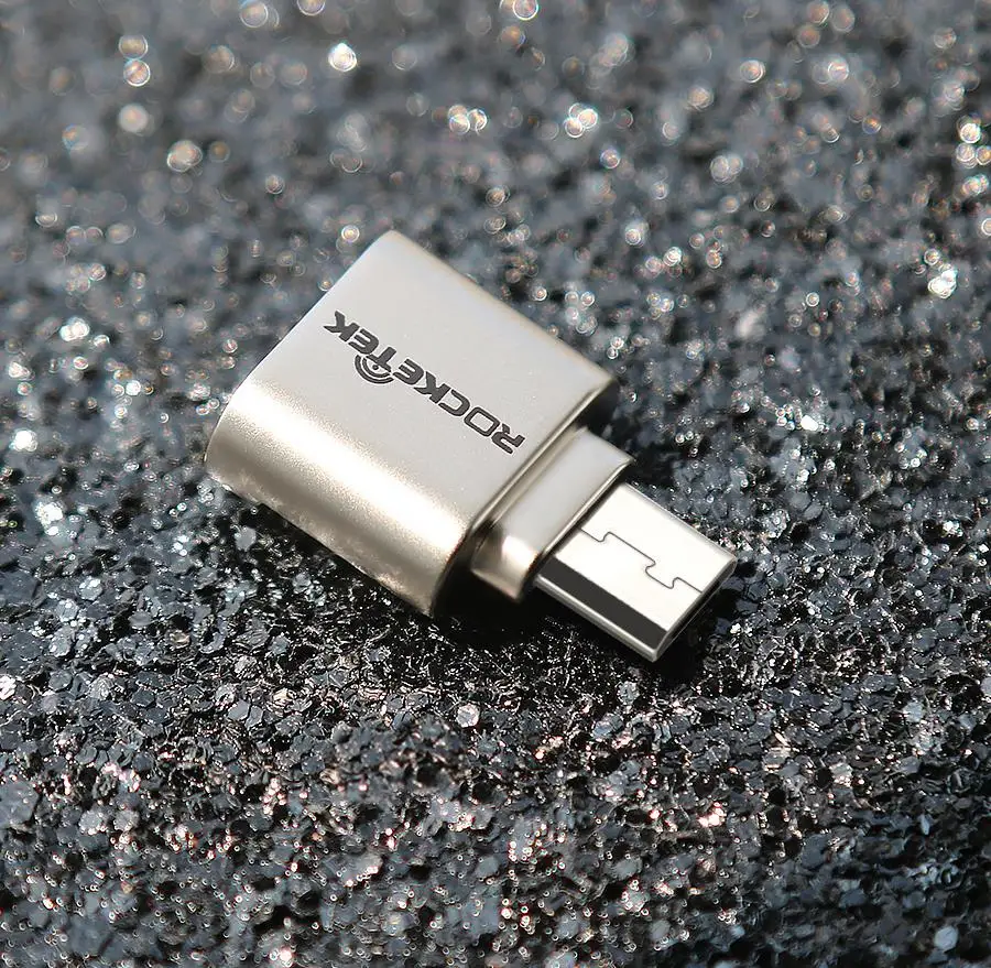 Rocketek micro usb 2,0 type c otg телефон мини-считыватель карт памяти адаптер алюминиевый кардридер для micro SD/TF microsd ноутбука
