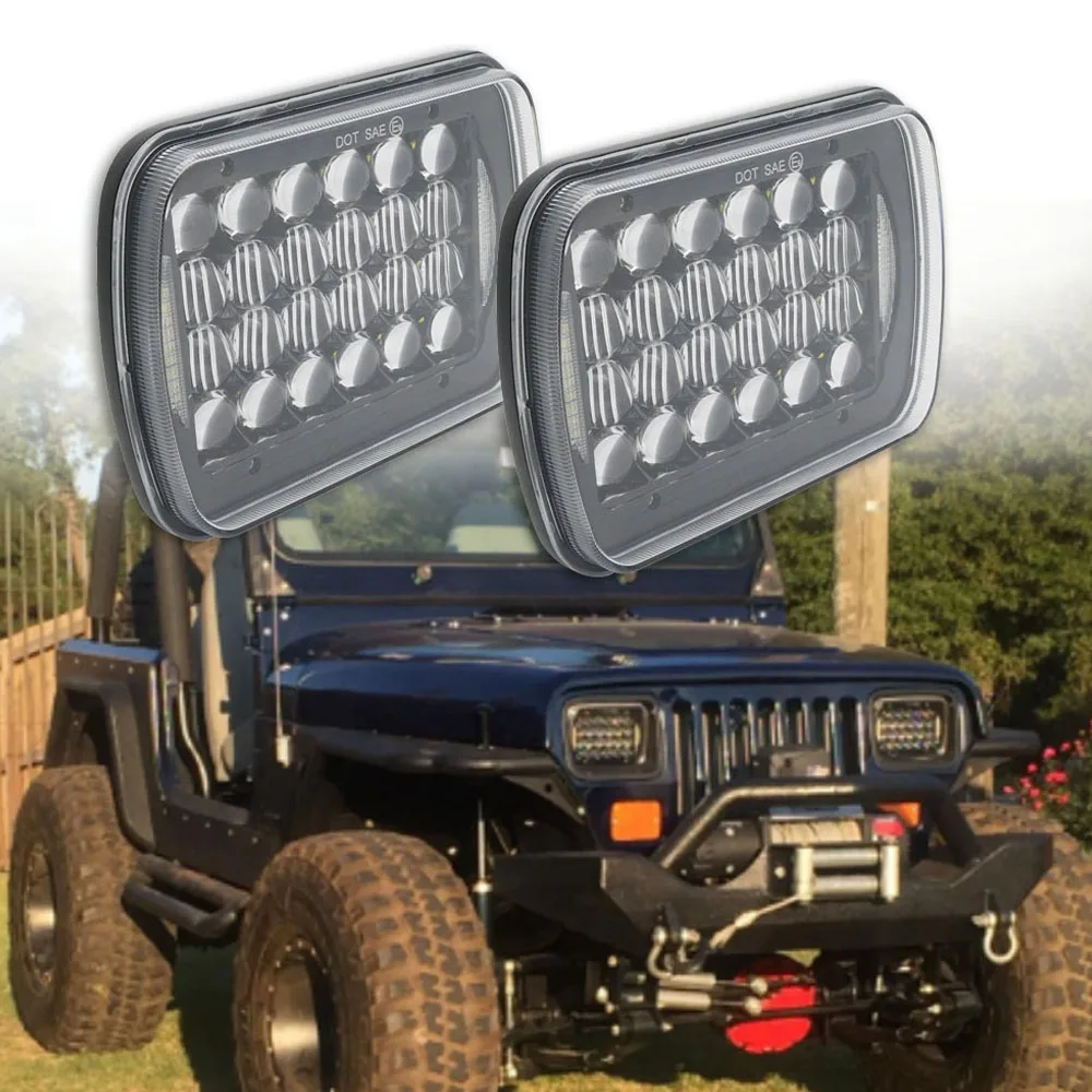 Автомобильный 7x6 &quot5x7 дюймов проектор морской Светодиодный светильник 5D