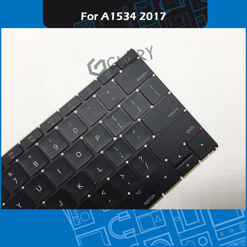 Совершенно новая клавиатура для ноутбука A1534 раскладка США Macbook Retina 12 дюймов
