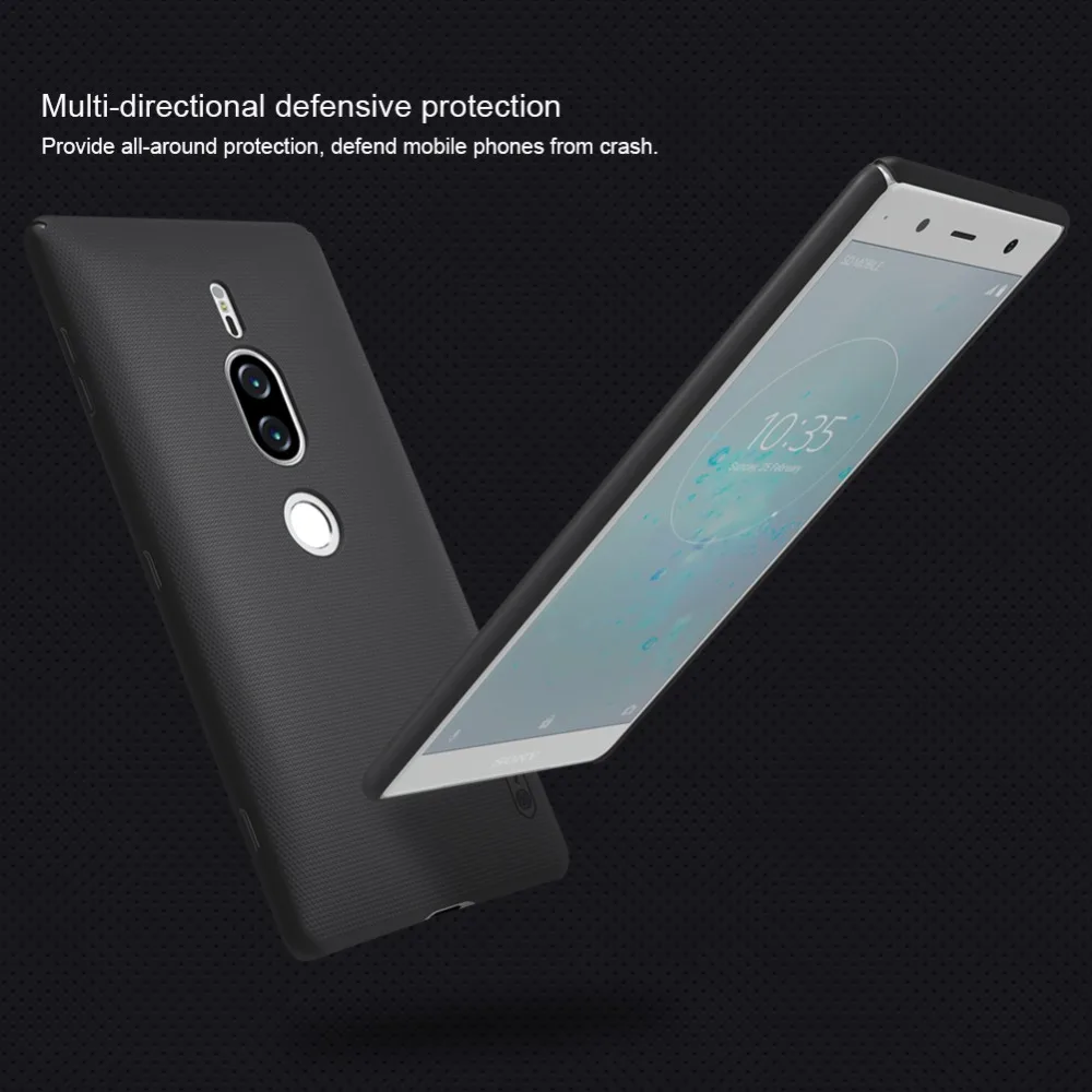 Матовый чехол NILLKIN для sony Xperia XZ2 Premium матовая жесткая задняя крышка из ПК чехол для Xperia XZ2 Premium& Розничная посылка